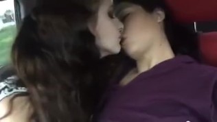 BFF First Time Lesbian lovers in my car Ft Lauderdale Lesbians Part1