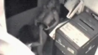 Office Lesbians Caught On Security Cam